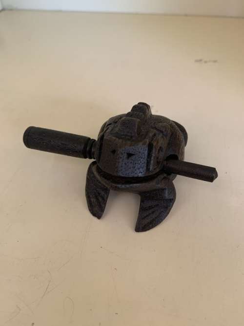 Wooden Frog that croaks