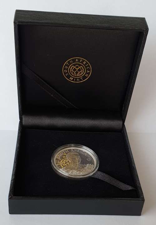 2017 SILVER R1 PROOF  Mandela - Life of a Legend with Certificate of Authenticity