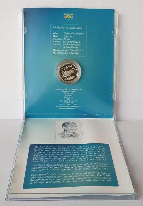 2000 SA R5 Mandela Commemorative