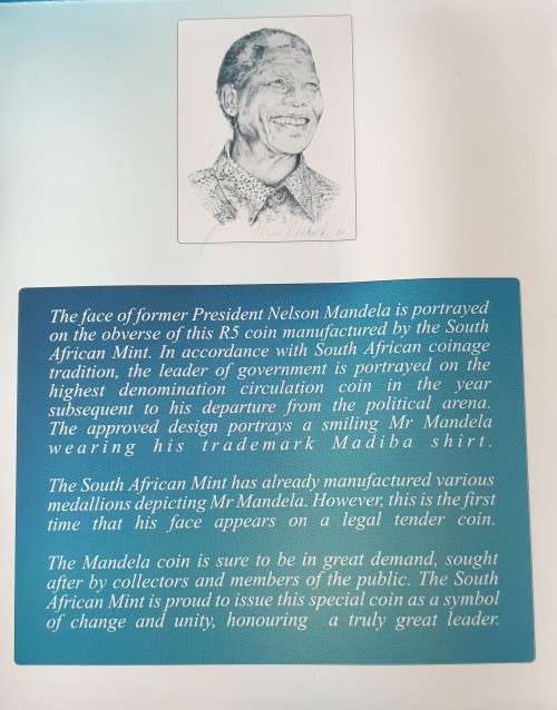 2000 SA R5 Mandela Commemorative