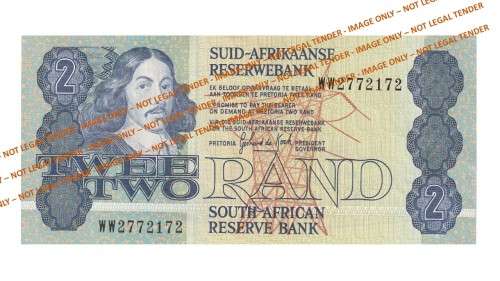 1983 2 Rand GPC De Kock 3rd Issue AE (WW27)