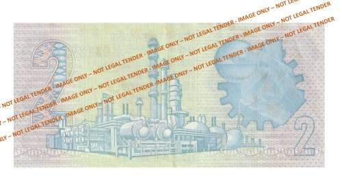 1981 2 Rand GPC De Kock 2nd Issue AE (A5 85), (A5 89) & (A5 92) - 3 Notes