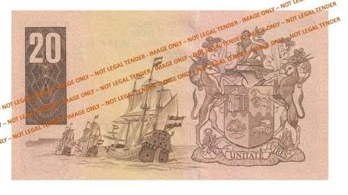 1990 20 Rand CL Stals 1st Issue (BM84 12-13)  2 Notes in Sequence