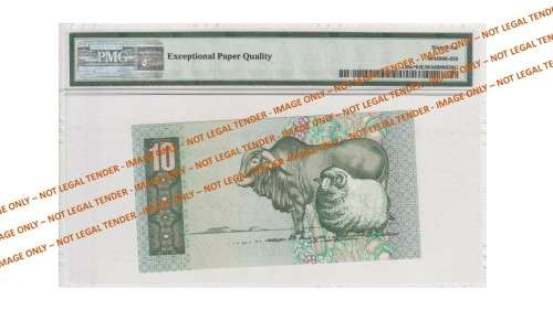 Graded 1990 10 Rand CL Stals 1st Issue A/E (XX30)  PMG 64 Choice Uncirculated