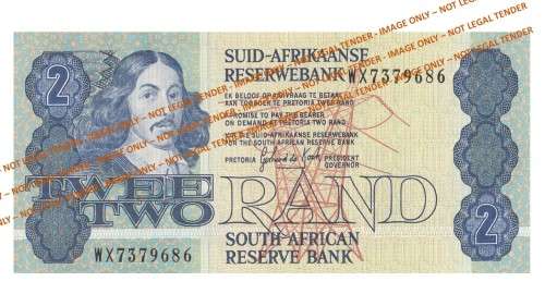 1989 2 Rand GPC De Kock 3rd Issue Replacement A/E (WX73 82-90)  9 Notes