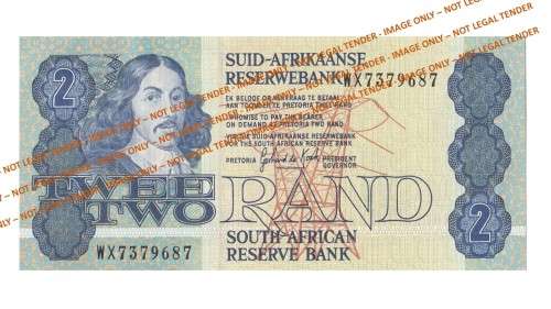 1989 2 Rand GPC De Kock 3rd Issue Replacement A/E (WX73 82-90)  9 Notes