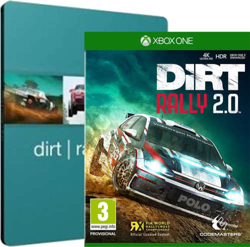 Dirt Rally 2.0 PLUS Steelbook (Xbox One) - Sealed