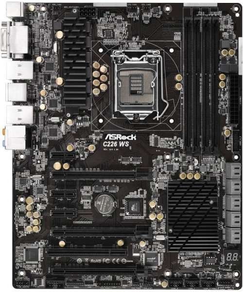 Asrock C226 WS Gaming Motherboard and Intel I5 4570S CPU Bundle @R1 No Reserve!!!