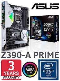 Super Gaming Upgrade Kit Asus Prime Z390-A with Intel Core I7 8700 CPU Combo R1 No Reserve