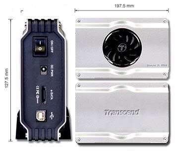 Transcend StoreJet 3.5 inch SATA3 2TB With Active Cooling External HDD @R1 No Reserve!!