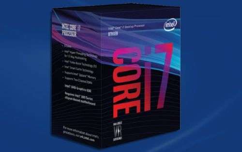 Intel I7 8700  6 Core 12 Thread CPU LGA1151 Coffee Lake @R1 NR