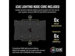 Corsair AR120 Icue Fans 3 Pack with Icue Core Lighting Node