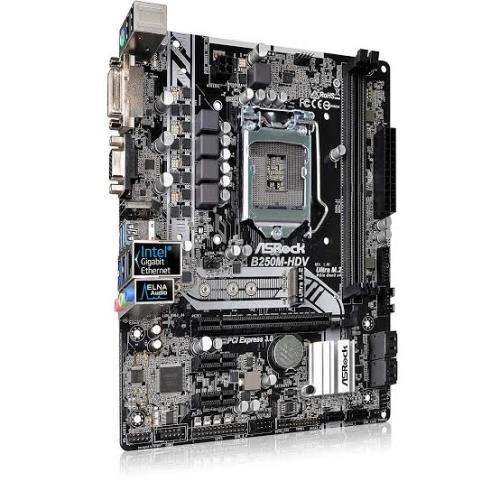Intel Core I7 7700 Kabylake Cpu and Asrock B250M Mobo Combo @R1 No Reserve!!