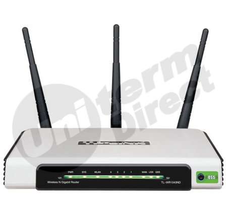 TP-LINK WR1043ND 300Mbps Ultimate Wireless N Gigabit Router