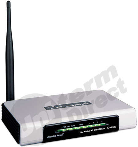 TP-Link WR543G 2.4Ghz Wireless AP Client Router with 4 port switch