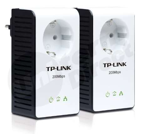TP-Link PA251 Powerline Adapter Starter KIT (With AC pass-through)