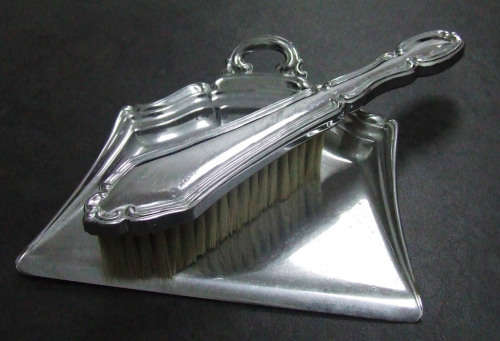 Italian made Vintage Brush and Dust pan set