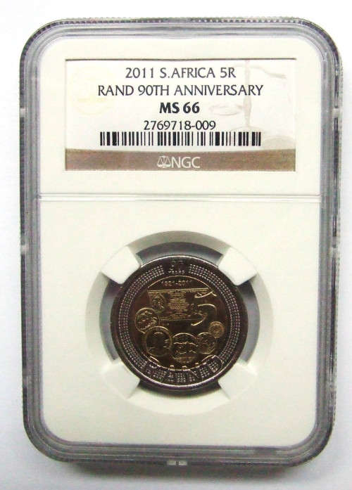 2011 SA 90th Anniversary R5  MS66