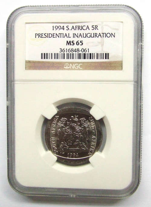 1994 SA R5 Presidential Inauguration MS65