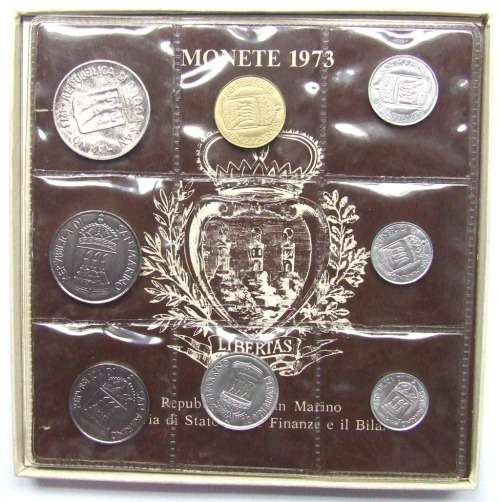 1973 Republic of San Marino Proof set