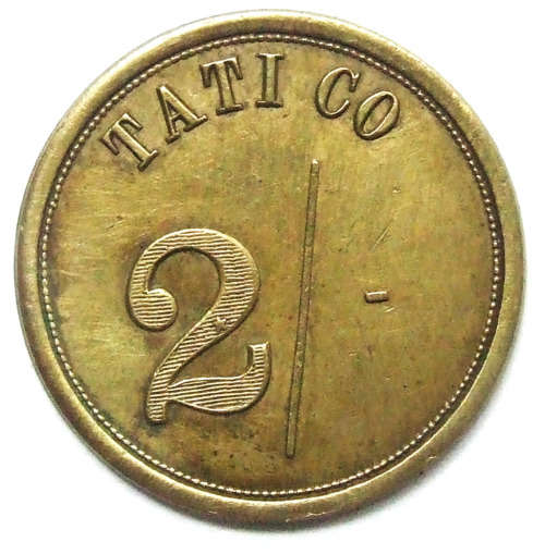 ***Rhodesian Tati Co 2/ Token*** VERY RARE (OFFER only For Antique Africa)