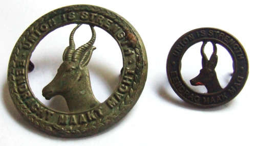 South African "Unity is Strength" Badges collection