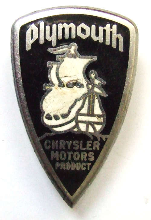 Chrysler Motors Plymouth Badge