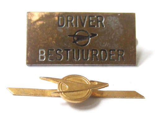 Vintage South African Railways Drivers Badge