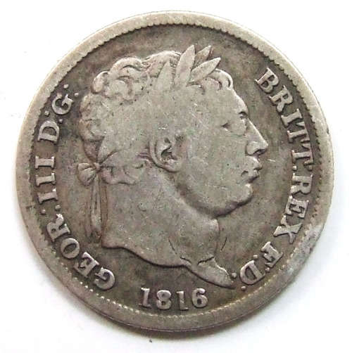 1816 British 1 Shilling