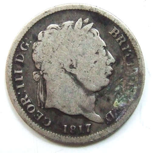 1817 British 1 Shilling