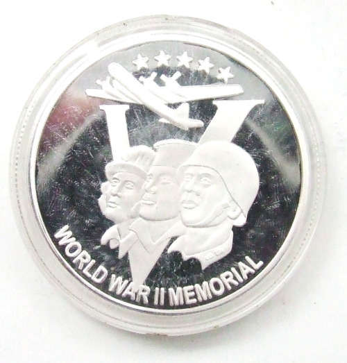 USA Medallion "WORLD WAR II MEMORIAL"