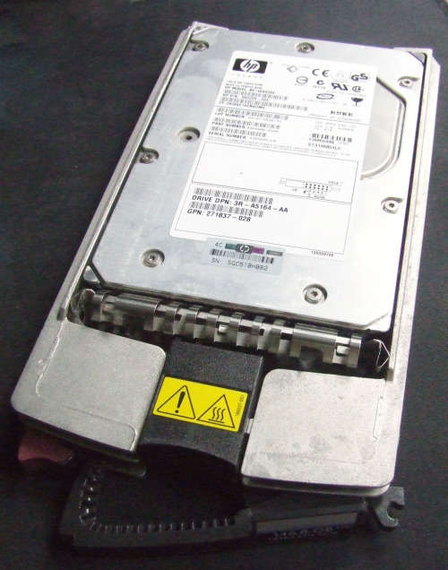 BF14688286 HP 146.8 GB ULTRA320 SCSI 15K RPM Universal Hot Plug Hard Drive