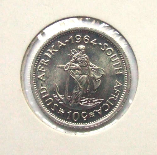 1964 South Africa 10 Cents