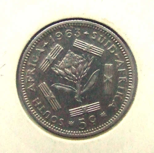 1963 South Africa 5 Cents