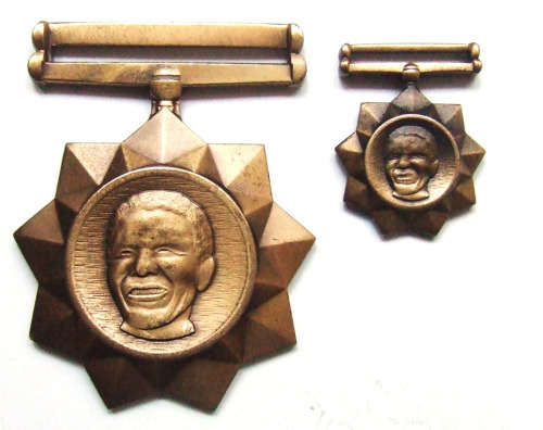 SANDF Mandela Commorative Medal for Service while Hospitalised