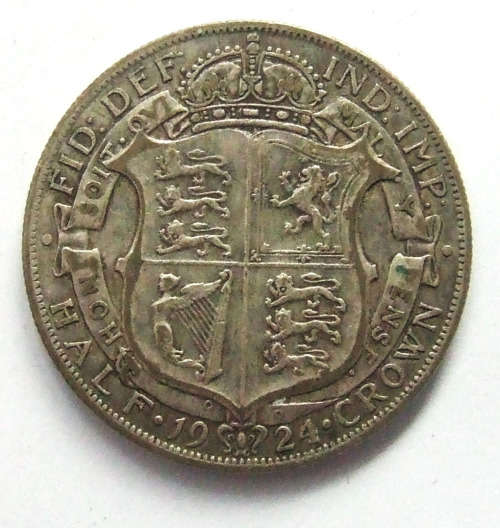 1924 British Half Crown
