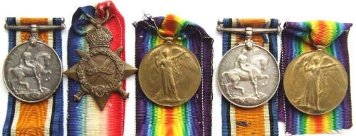 WWI Family Medal Set