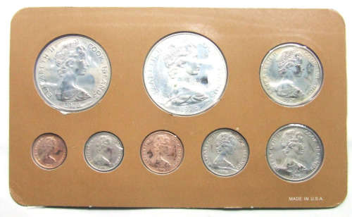 1976 Brilliant UNC "Coinage of The Cook Islands"