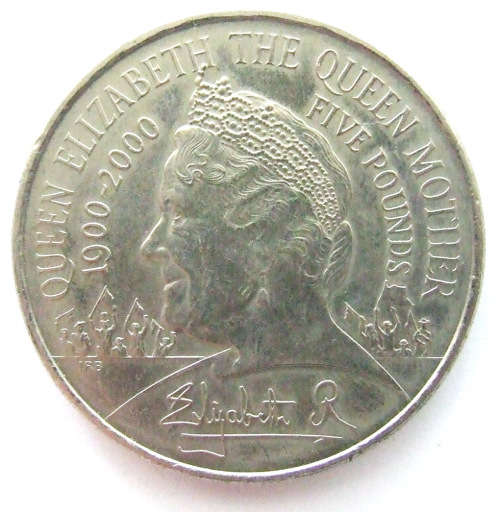 2000 British 5 Pound