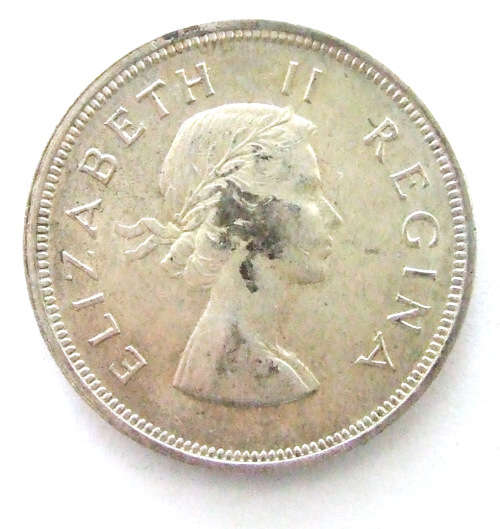 1953 South Africa 2 1/2 Shillings