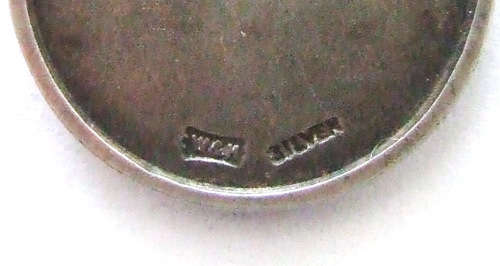 Sterling Silver Medallion (.925)