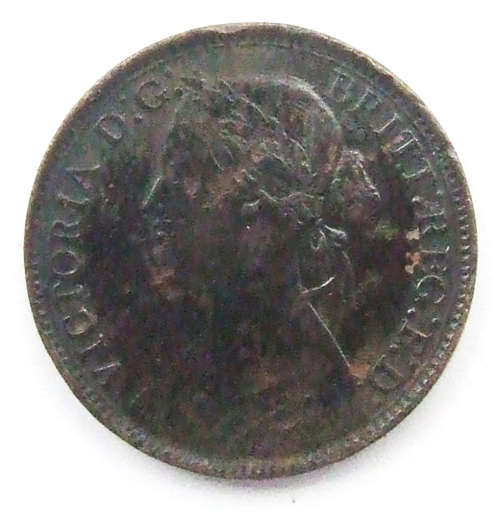 1861 British Farthing