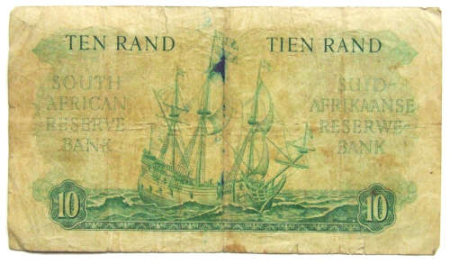South Africa R10 Note