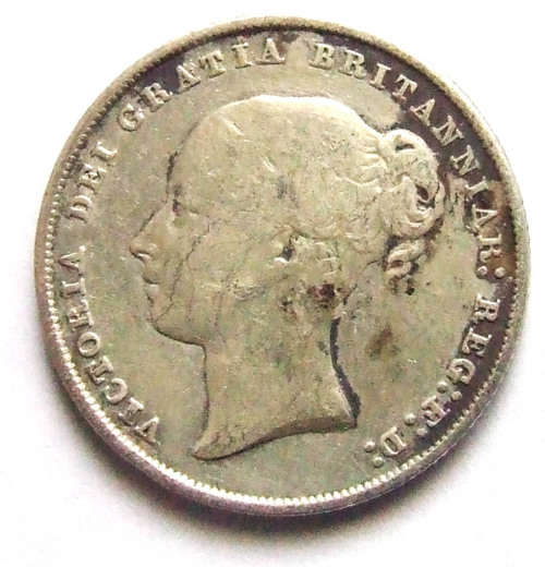 1851 British Shilling