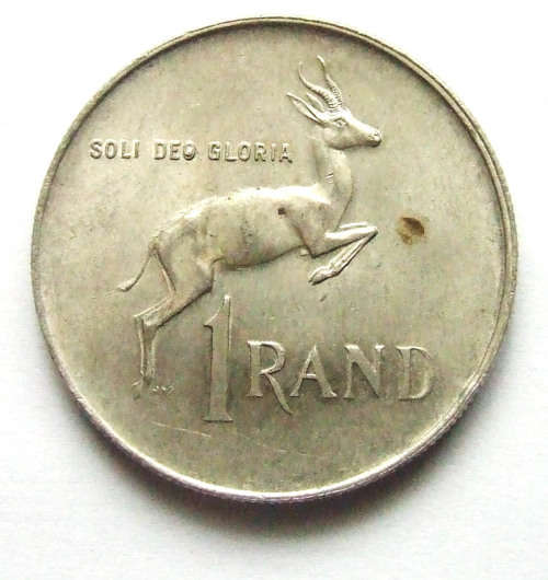 1966 SA R1 English with variation DEO filled