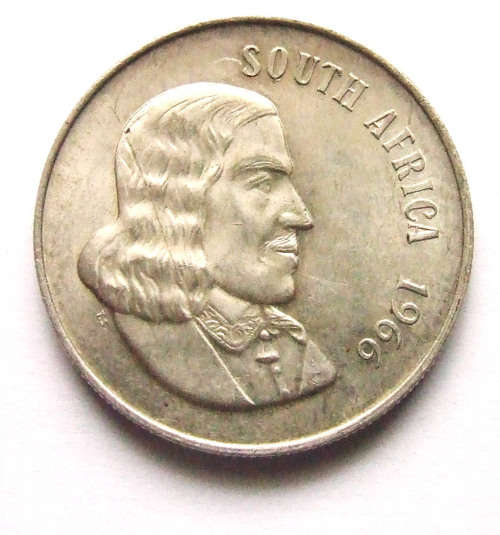 1966 SA R1 English with variation DEO filled