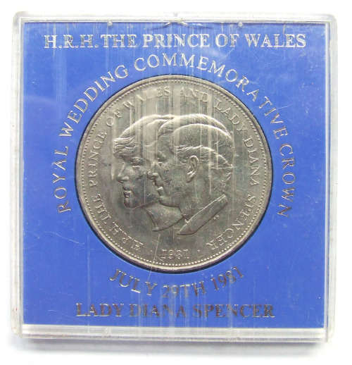 1981 British Crown (Diana & Charles)