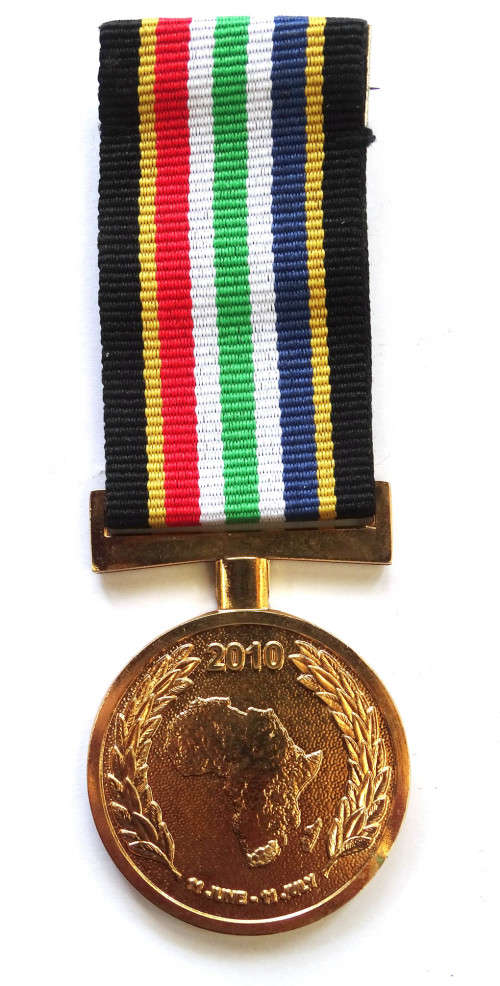 2010 Soccer World Cup Supporters Medal