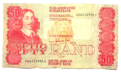 South Africa R50 Note (Gerhard de Kock)