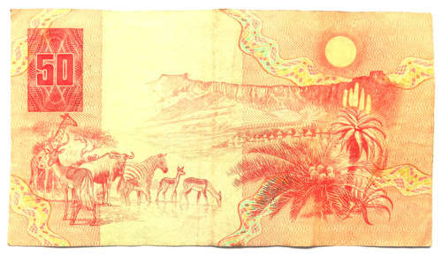 South Africa R50 Note (Gerhard de Kock)